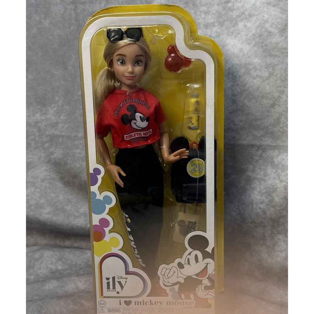 Disney Ily 4ever Fashion Blonde Doll I Love Mickey Mouse New NIB 2024